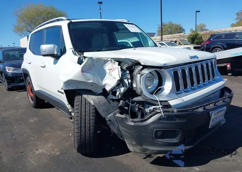 2017 Jeep Renegade Limited Fwd from USA, damaged, VIN ZACCJADB0HPE47011